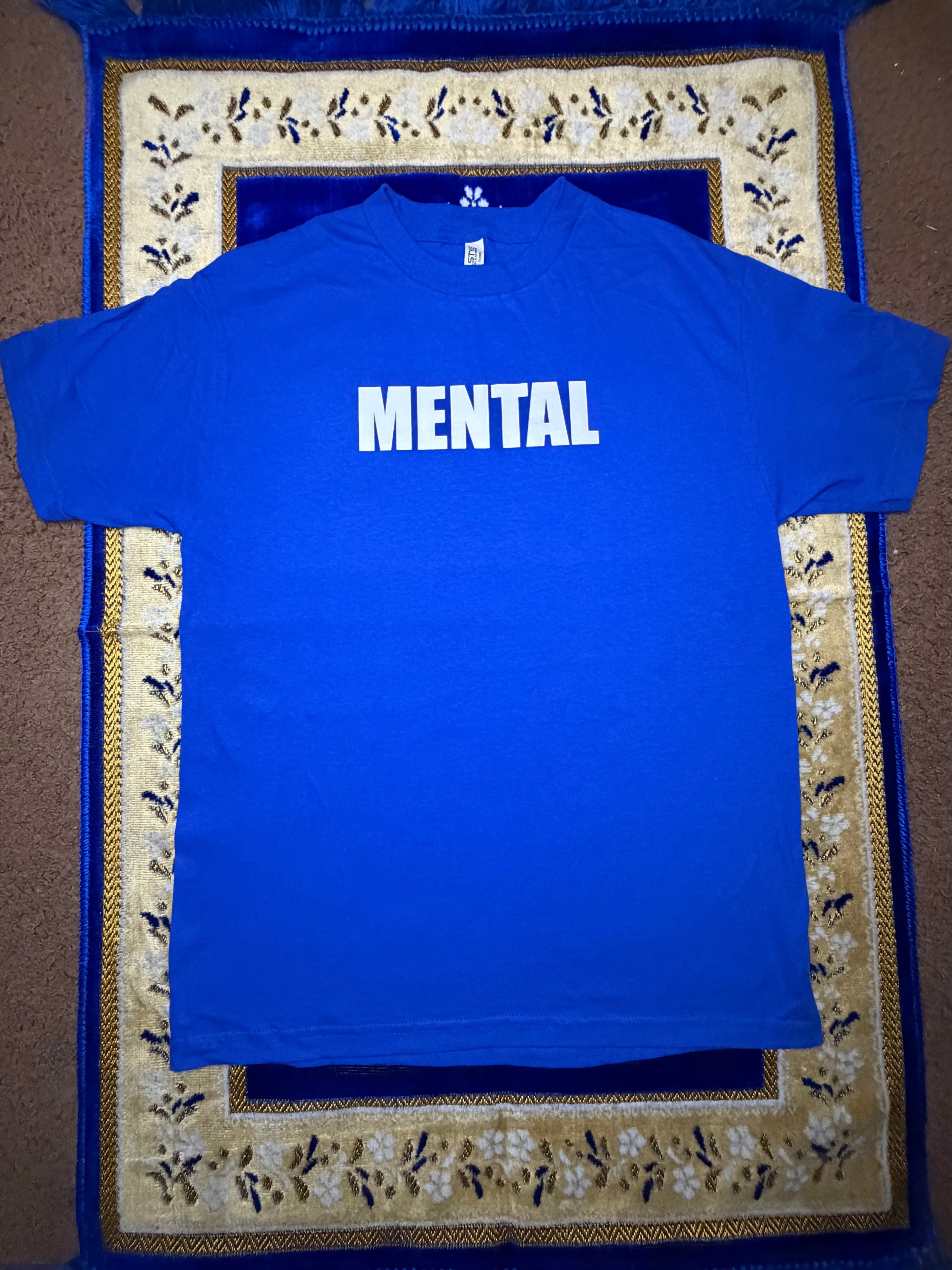 Royal Blue Mental Will Power T-Shirt