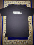 Black Mental Will Power Tshirt Heavyweight
