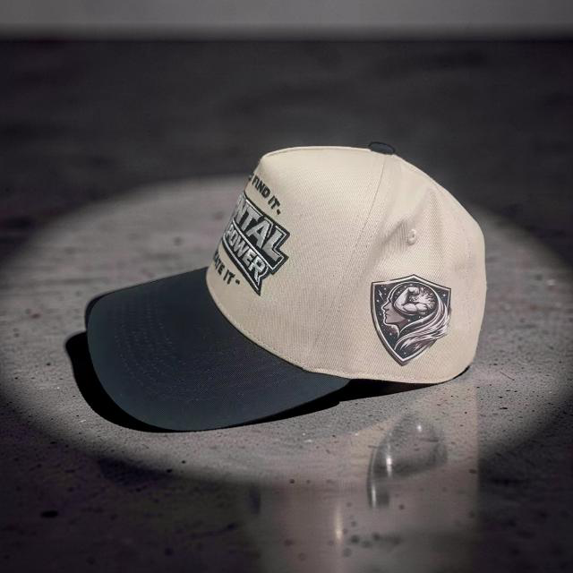 Black Mental Will Power Hat